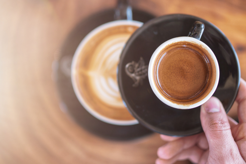 káva espresso jako základ kávových nápojů