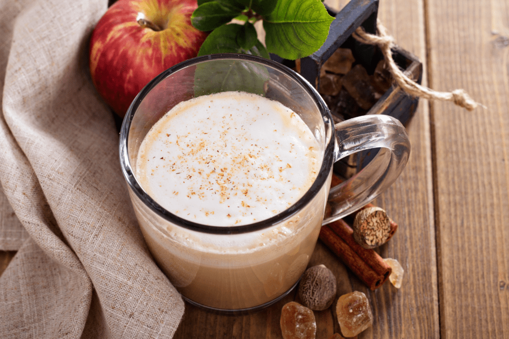 Apple cider latte