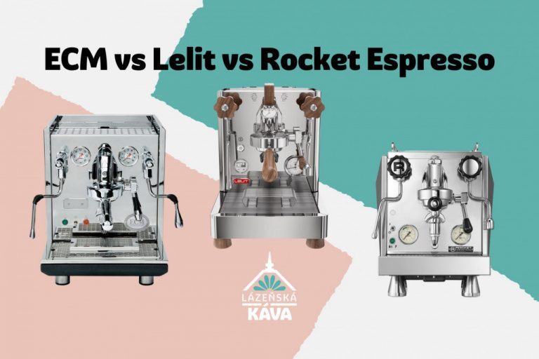 srovnani kavovaru ecm synchronika vs lelit bianca vs rocket cronometro