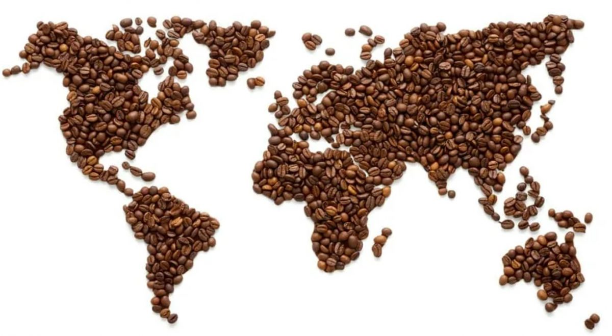 Mapa kávy