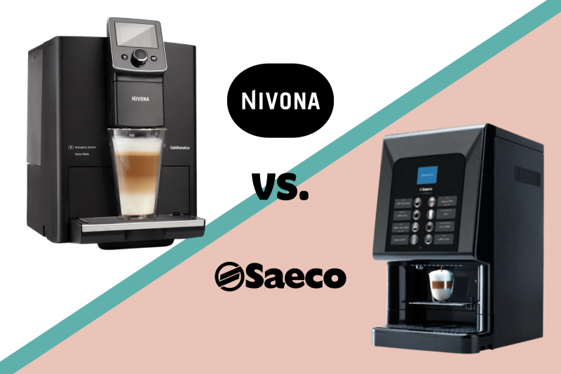 Automatické kávovary do kanceláře: Nivona vs Saeco