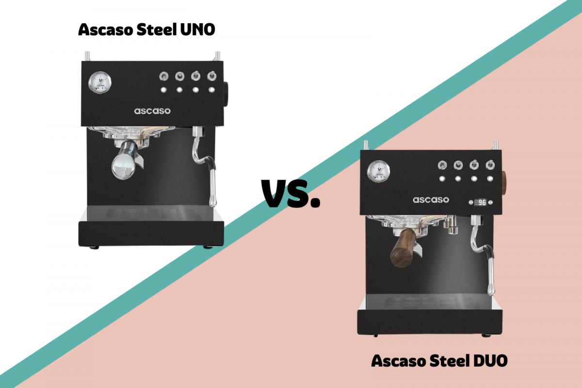 Ascaso Steel UNO vs. Ascaso Steel DUO